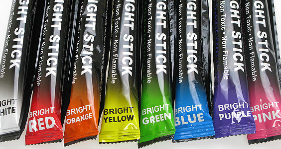 Glowstick colours